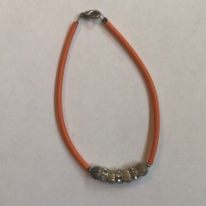 Orange bracelet